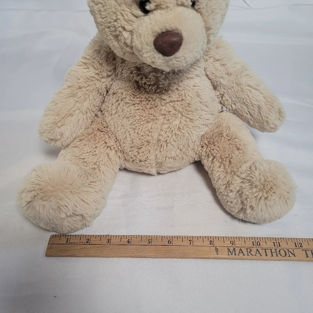 Aeropostale Brown Tan Sitting Bear Plush Stuffed Animal 12" - Picture 10 of 10